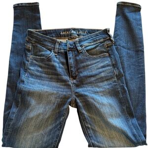 American Eagle Outfitters Women's Blue Jeans